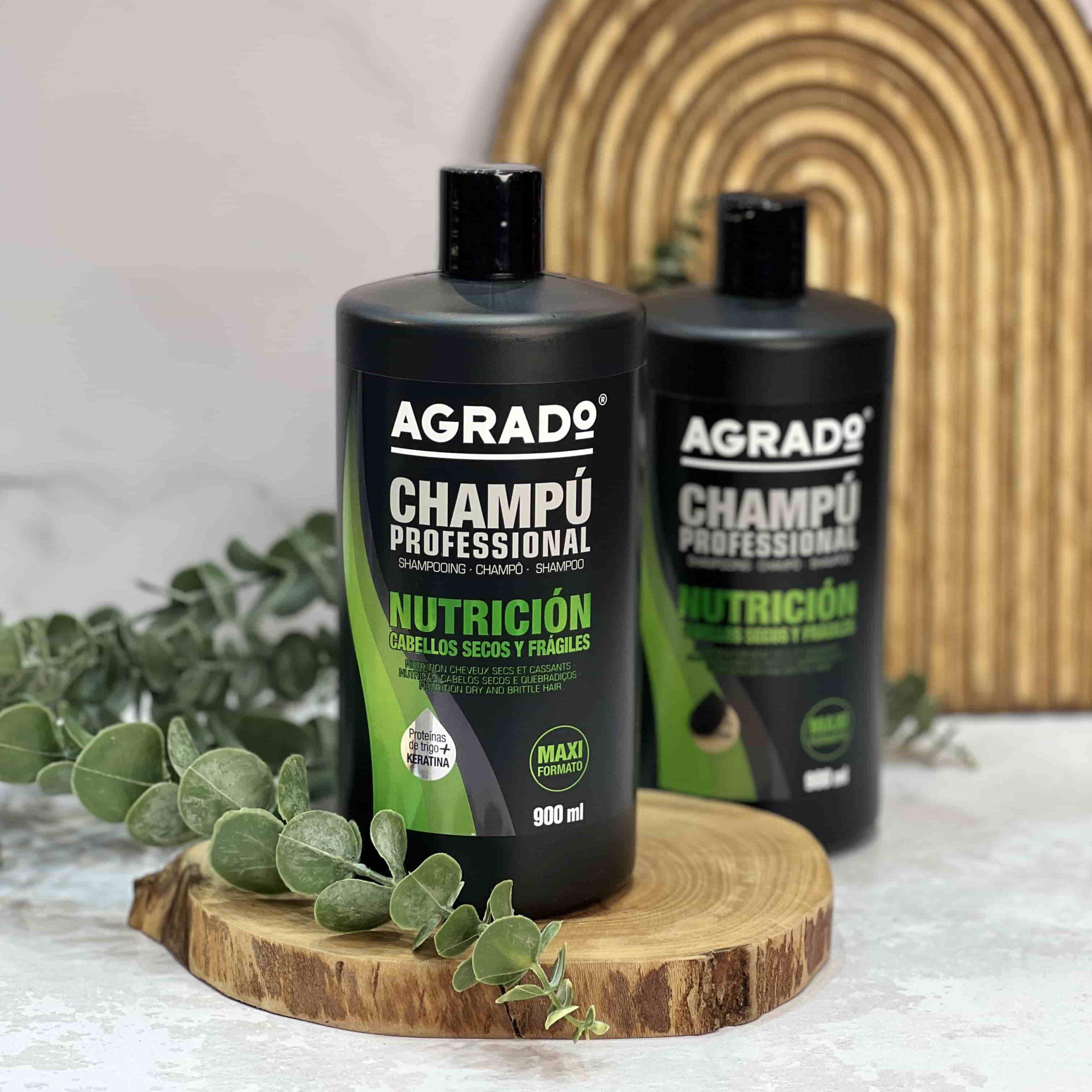 شامپو تقویت کننده و مغذی کراتین آگرادو