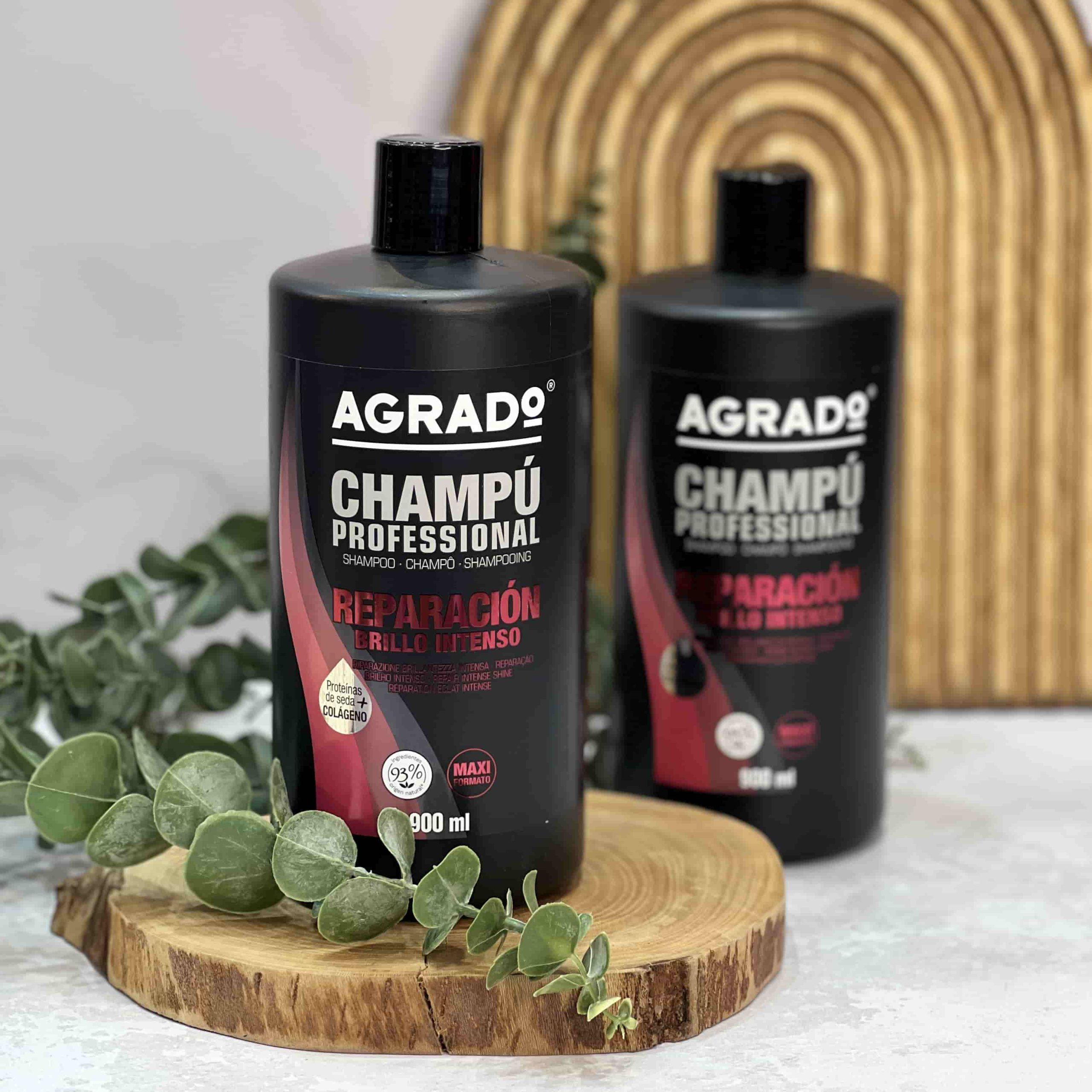 شامپو تقویت کننده و ترمیم کننده مو آگرادو مدل Reparacion