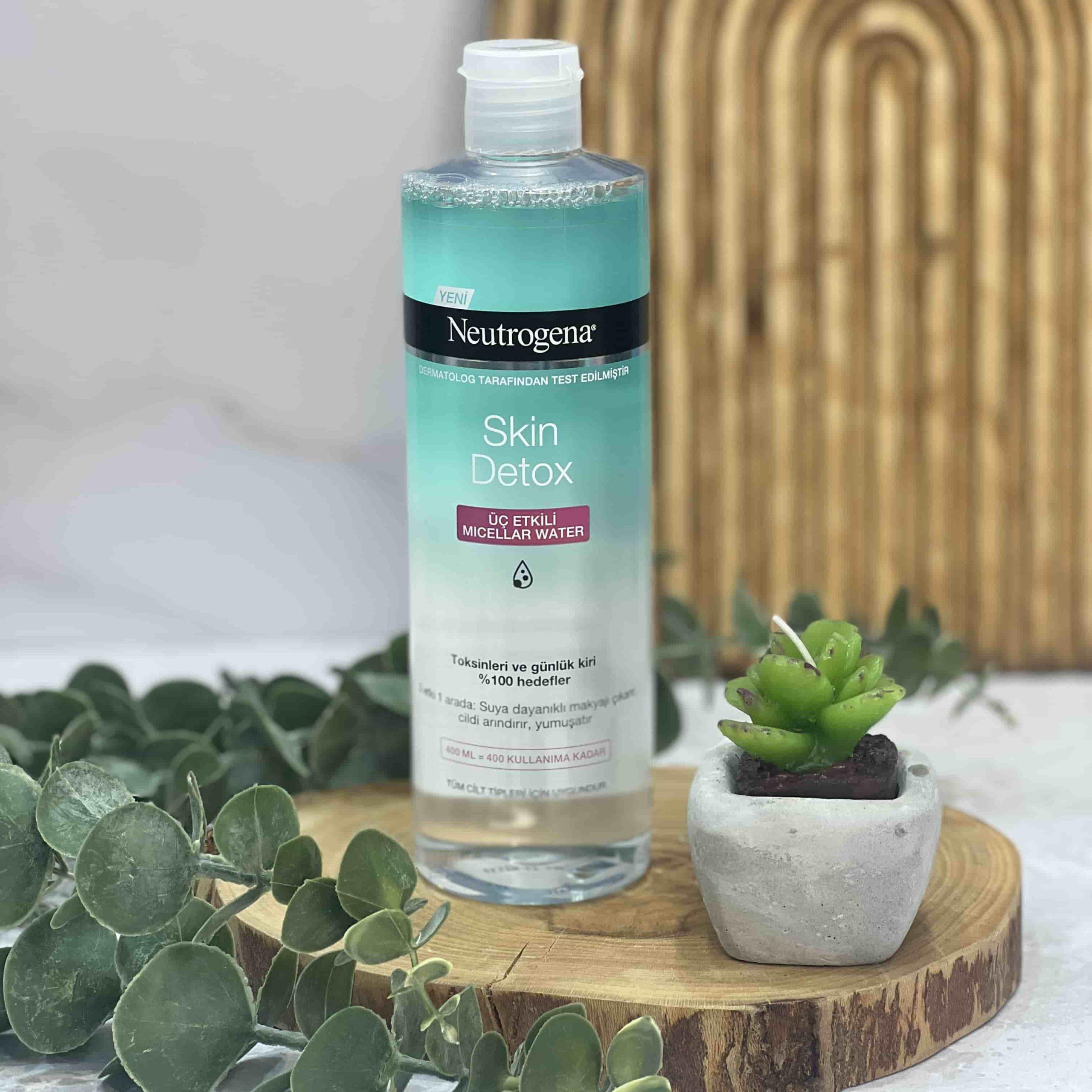 میسلار واتر دتاکس نوتروژینا مدل Skin Detoxification