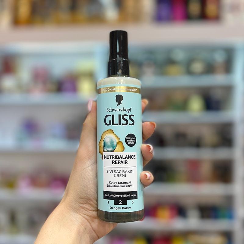 اسپری دوفاز گلیس ضد ریزش و مناسب موهای ضعیف
