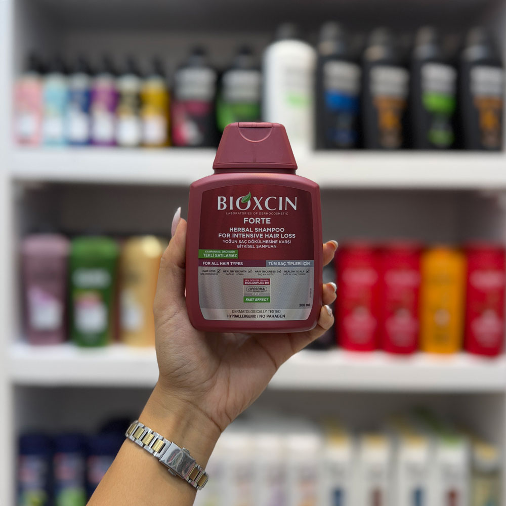شامپو ضدریزش بیوکسین فورت Forte حجم 300 میلی لیتر
